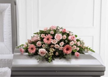The FTD Sweet Farewell(tm) Casket Spray from Victor Mathis Florist in Louisville, KY